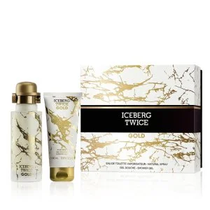Iceberg Twice Gold toaletna voda za moške 125 ml + gel za prhanje