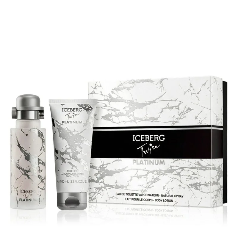 Iceberg Twice Platinum toaletna voda za ženske 125 ml + BL 100 ml