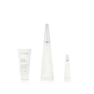 Issey Miyake L'Eau d'Issey toaletna voda za ženske 100 ml + EDT MINI 10 ml + mleko za telo