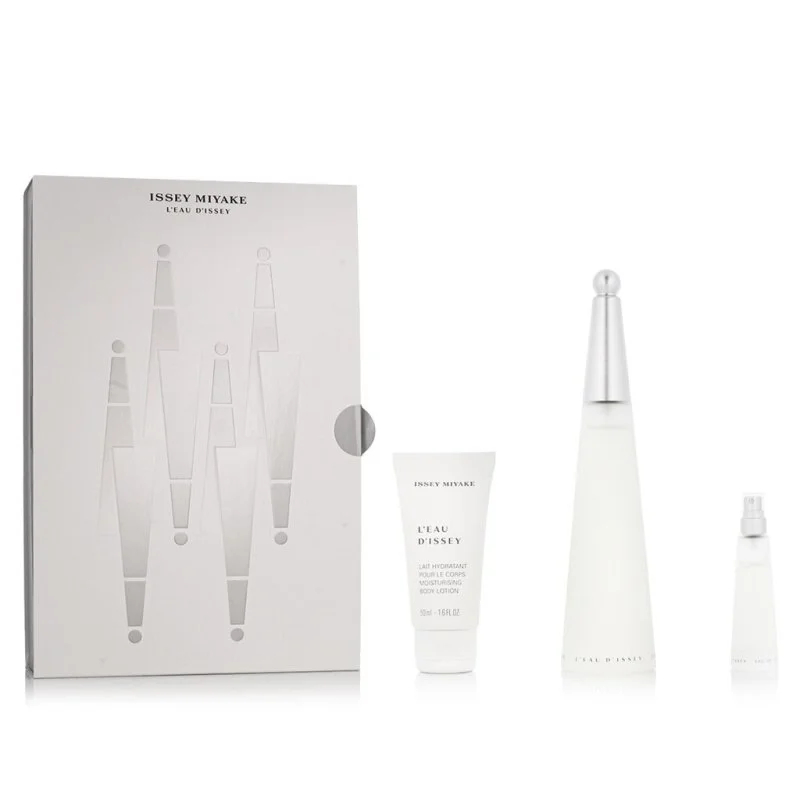 L'Eau d'Issey toaletna voda za ženske 100 ml + EDT MINI 10 ml + mleko za telo 50 ml