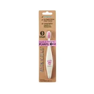 Jack n Jill Otroška zobna ščetka Slon - iz koruznega škroba