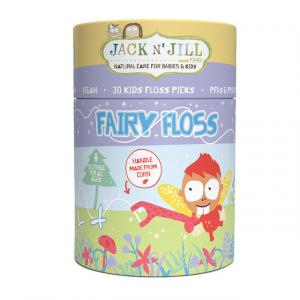 Zobna nitka za otroke Fairy Floss (30 kosov) - z ročajem v obliki žirafe