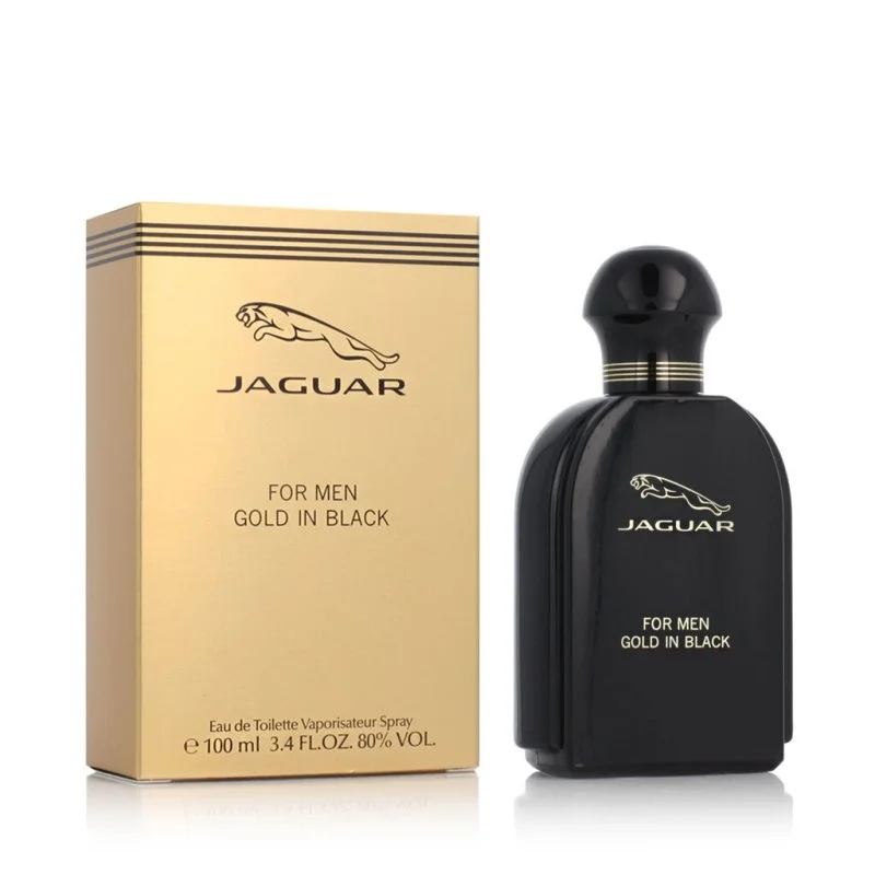 Jaguar For Men Gold in Black toaletna voda za moške 100 ml