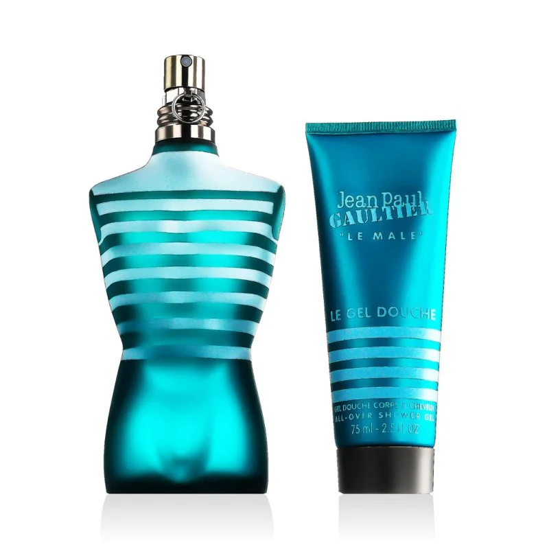 Le Male toaletna voda za moške 125 ml + gel za prhanje 75 ml