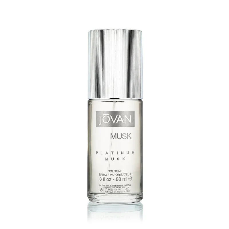 Musk for Men Platinum Musk kolonjska voda za moške 88 ml