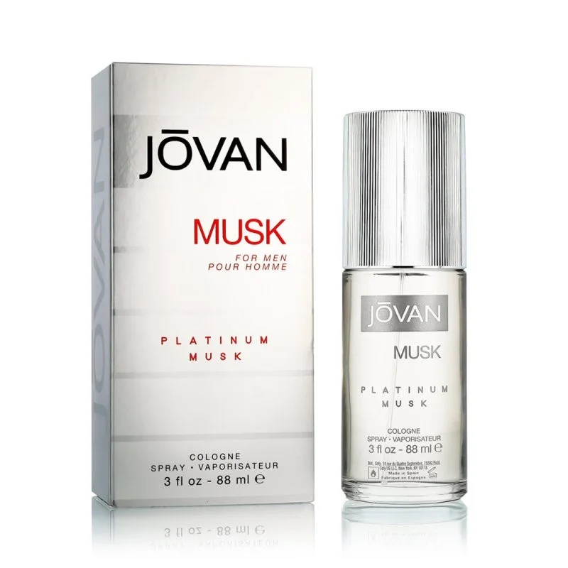 Musk for Men Platinum Musk kolonjska voda za moške 88 ml