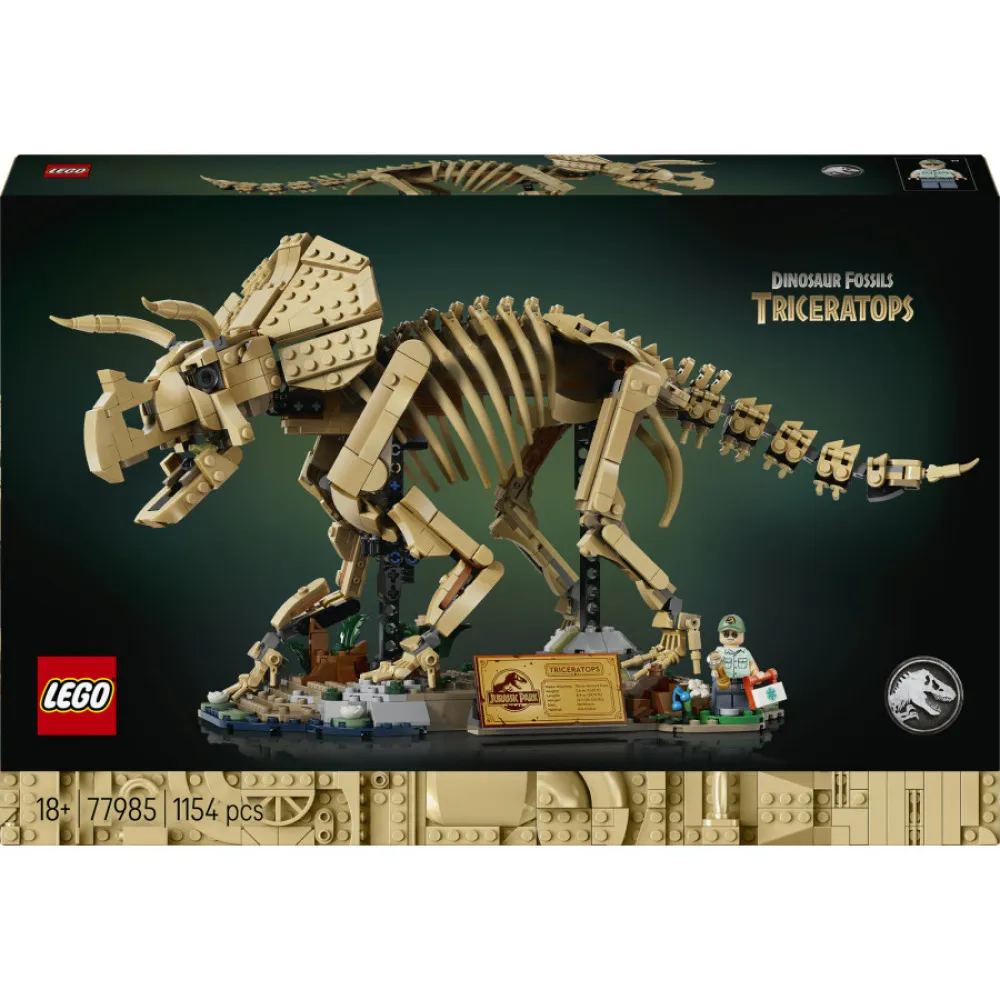 Jurassic World 77985 Dinozavrski fosil: Triceratops