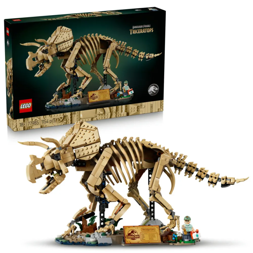 Jurassic World 77985 Dinozavrski fosil: Triceratops