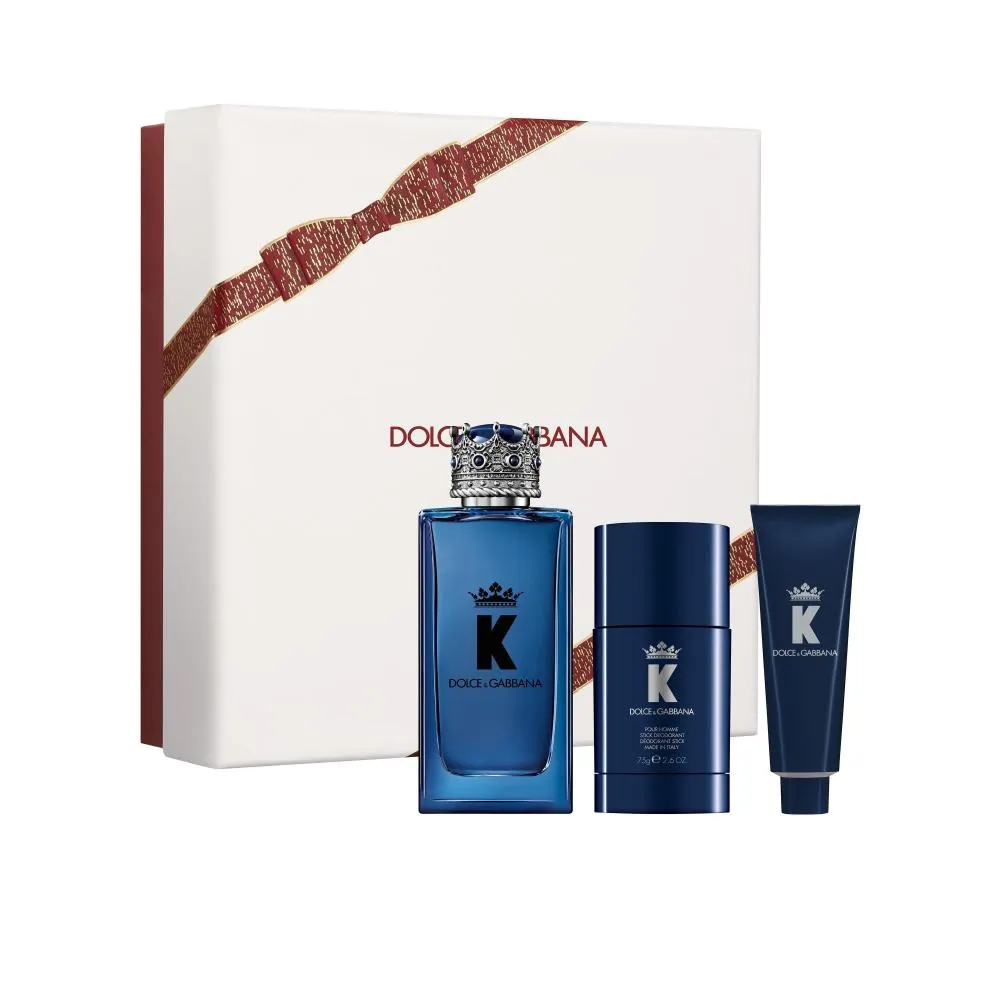 K pour Homme parfumska voda za moške 100 ml + dezodorant v stiku 75 g + gel za prhanje 50 ml