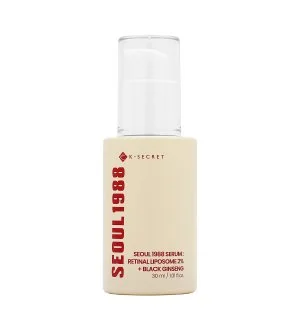 K-SECRET SEOUL 1988 Serum Retinal Liposome 2% + Black Ginseng učvrstitveni serum z liposomskim retinalom