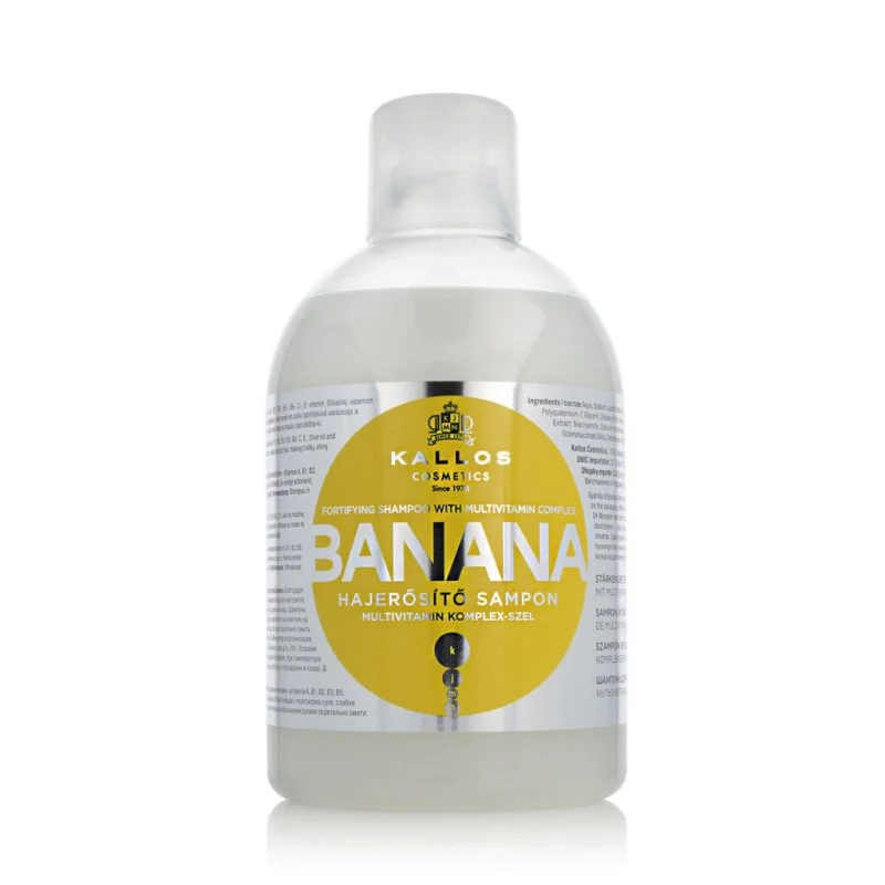 Banana šampon z multivitaminskim kompleksom 1000 ml