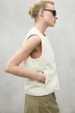 Ecoalf Karin Vest White