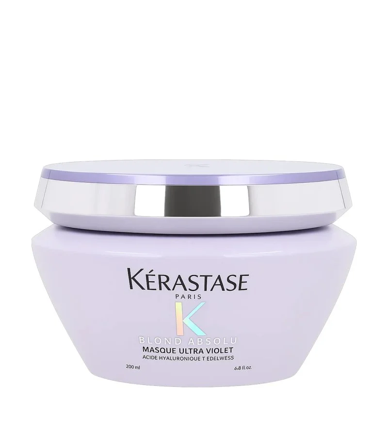Blond Absolu Masque Ultra-Violet nevtralizirajoča intenzivna nega za posvetljene, pramenske lase 200 ml