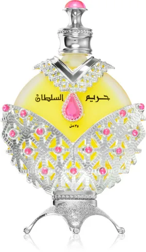 Khadlaj Hareem Al Sultan Silver parfumirano olje unisex 35 ml