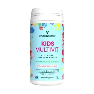 Vegetology Kids Multivit - Multivitamini in minerali za otroke, 60 tablet