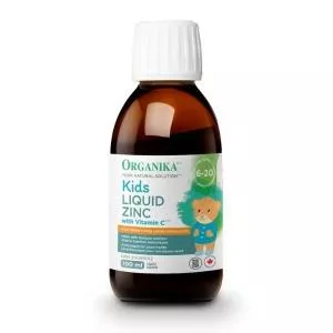 Organika Kids Tekoči cink z vitaminom C za otroke, 100 ml