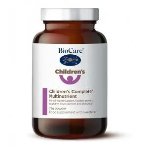 BioCare Kompleksni multivitamin za otroke z minerali, v prahu, 75g
