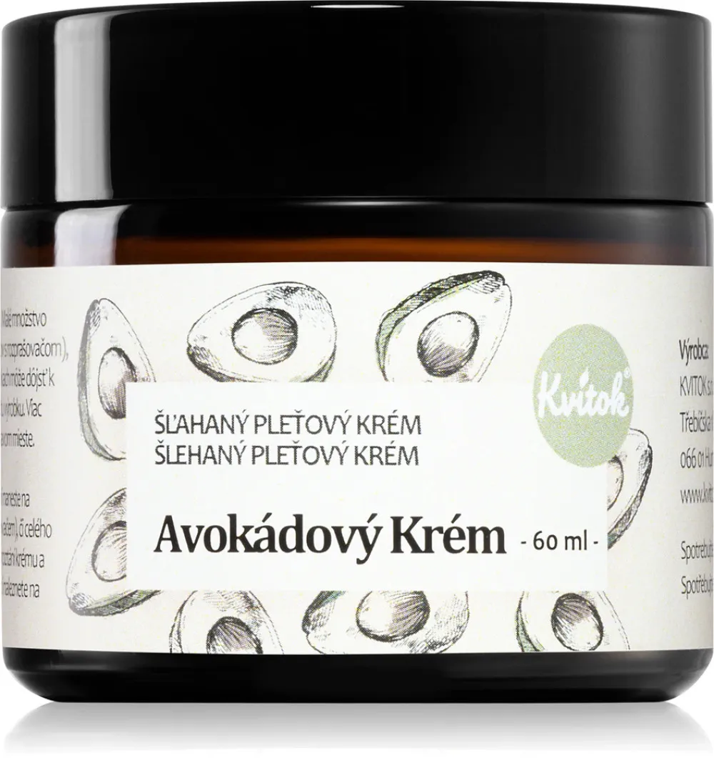 Kvitok Avokadova krema za mastno in problematično kožo (60 ml) - nova formula