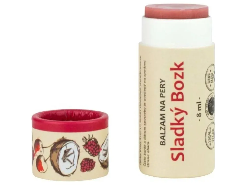 Kvitok Balzam za ustnice Sweet Kiss (8 ml) - rahlo obarva ustnice