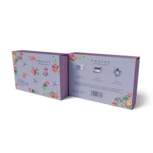 Kvitok Sadni darilni paket (3 kosi) - roll-on, dezodorant in krema za telo