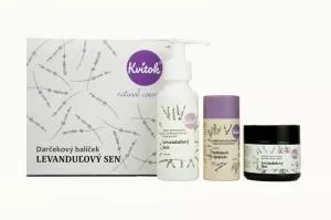 Kvitok Darilni paket Lavender Dream - prha, dezodorant in krema za telo