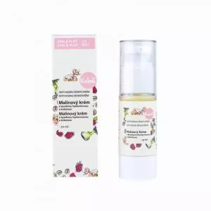 Kvitok Malinova dnevna krema za zrelo kožo 40 (30 ml) - z vitaminom e in kofeinom