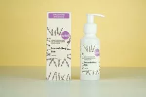 Kvitok Nežen gel za prhanje s prebiotičnim kompleksom Lavender Dream (100 ml) - z nežnim zeliščnim vonjem