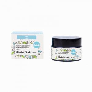 Kremni dezodorant Cool Breeze (30 ml) - primeren za ženske in moške