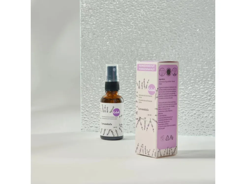 Kvitok Cvetlična voda z razpršilom - sivka BIO (30 ml) - harmonizira in pomirja