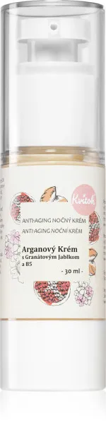 Kvitok Arganovo nočno kremo za zrelo kožo 30 (30 ml) - upočasnjuje staranje kože