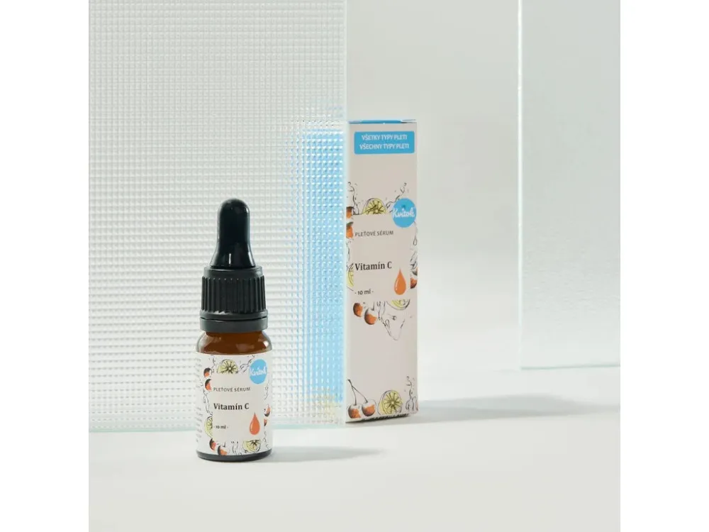 Kvitok Kvitok serum za obraz - vitamin C (30 ml) - učinki proti staranju