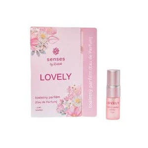 Kvitok Senses Toaletni parfum Lovely - vzorec (2 ml) - z vonjem vrtnice, vanilje in citrusov