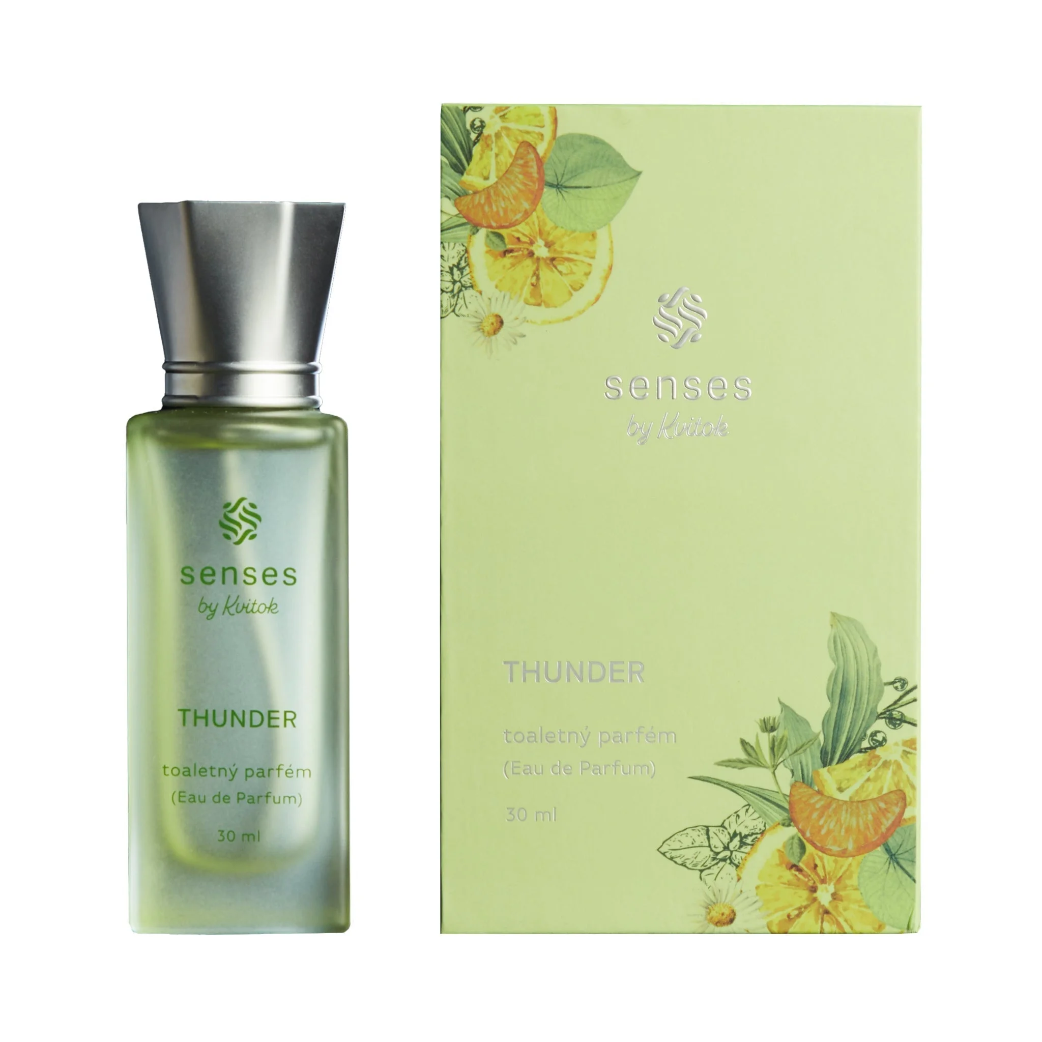 Kvitok Senses Toaletni parfum Thunder - vzorec (2 ml) - sveže začinjena dišava