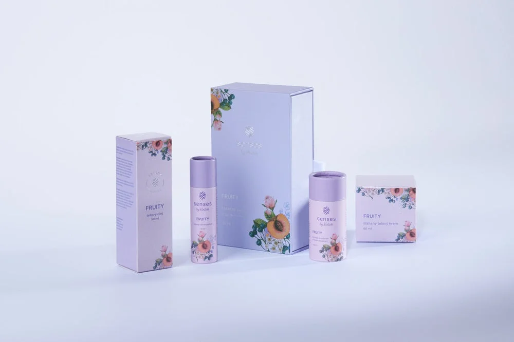 Kvitok Senses Hranilno olje za telo Fruity (50 ml) – z vonjem malin, ribeza in vanilje