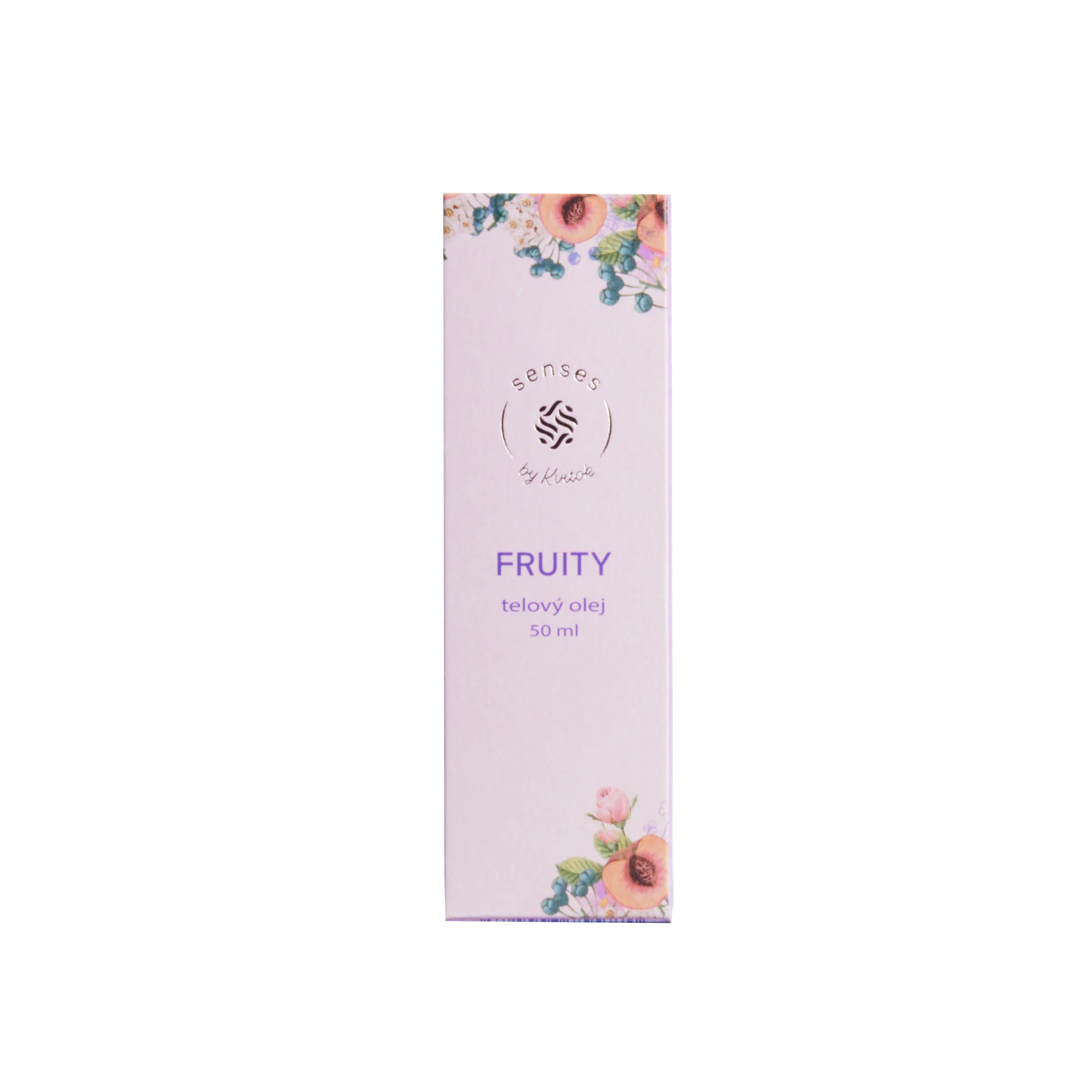 Kvitok Senses Hranilno olje za telo Fruity (50 ml) – z vonjem malin, ribeza in vanilje