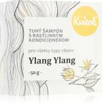 Kvitok Šampon z balzamom za svetle lase Ylang Ylang XXL (50 g) - lepo se peni