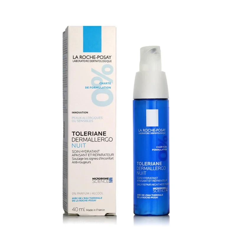 Toleriane Dermallergo nočna vlažilna krema 40 ml