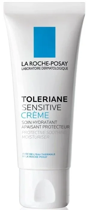 La Roche-Posay Toleriane Sensitive prebiotična vlažilna krema za zmanjšanje občutljivosti kože