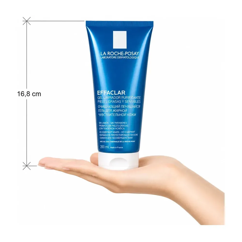 Effaclar globinsko čistilni gel za mastno in občutljivo kožo 200 ml