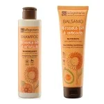 laSaponaria Šampon s sončnico in sladko pomarančo BIO 30 ml