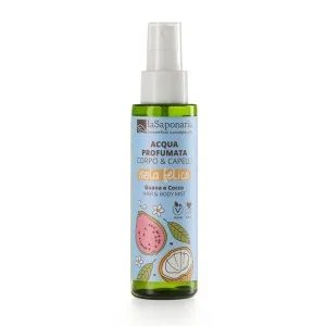 laSaponaria Body & Hair Mist Telesna meglica Happy Island - kokos & gvava (100 ml) - za telo in lase