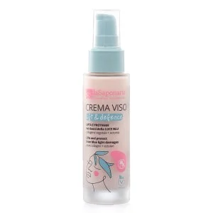 laSaponaria Dnevna krema za obraz Lift & Defence za zrelo kožo BIO (50 ml) - z rastlinskim kolagenom in ektoinom