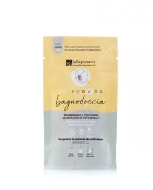 laSaponaria Energizirajoči gel za prhanje v prahu - mandarina in vitamin C (25 g)