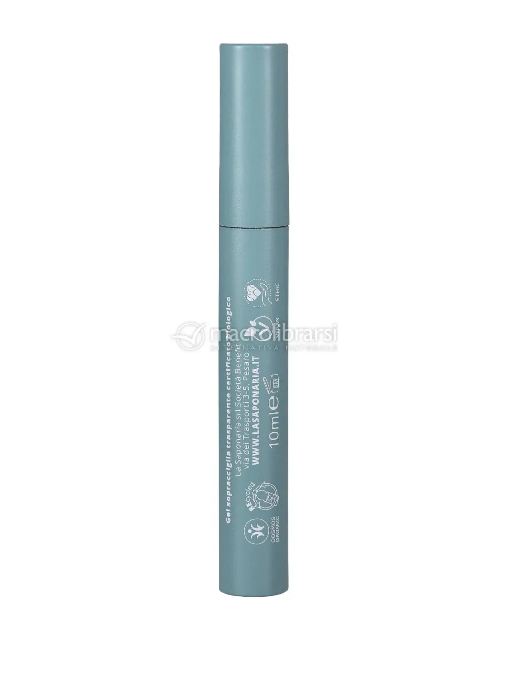 laSaponaria Gel za oblikovanje obrvi s Phyto-keratinom BIO - prozoren (10 ml) - fiksira obliko obrvi