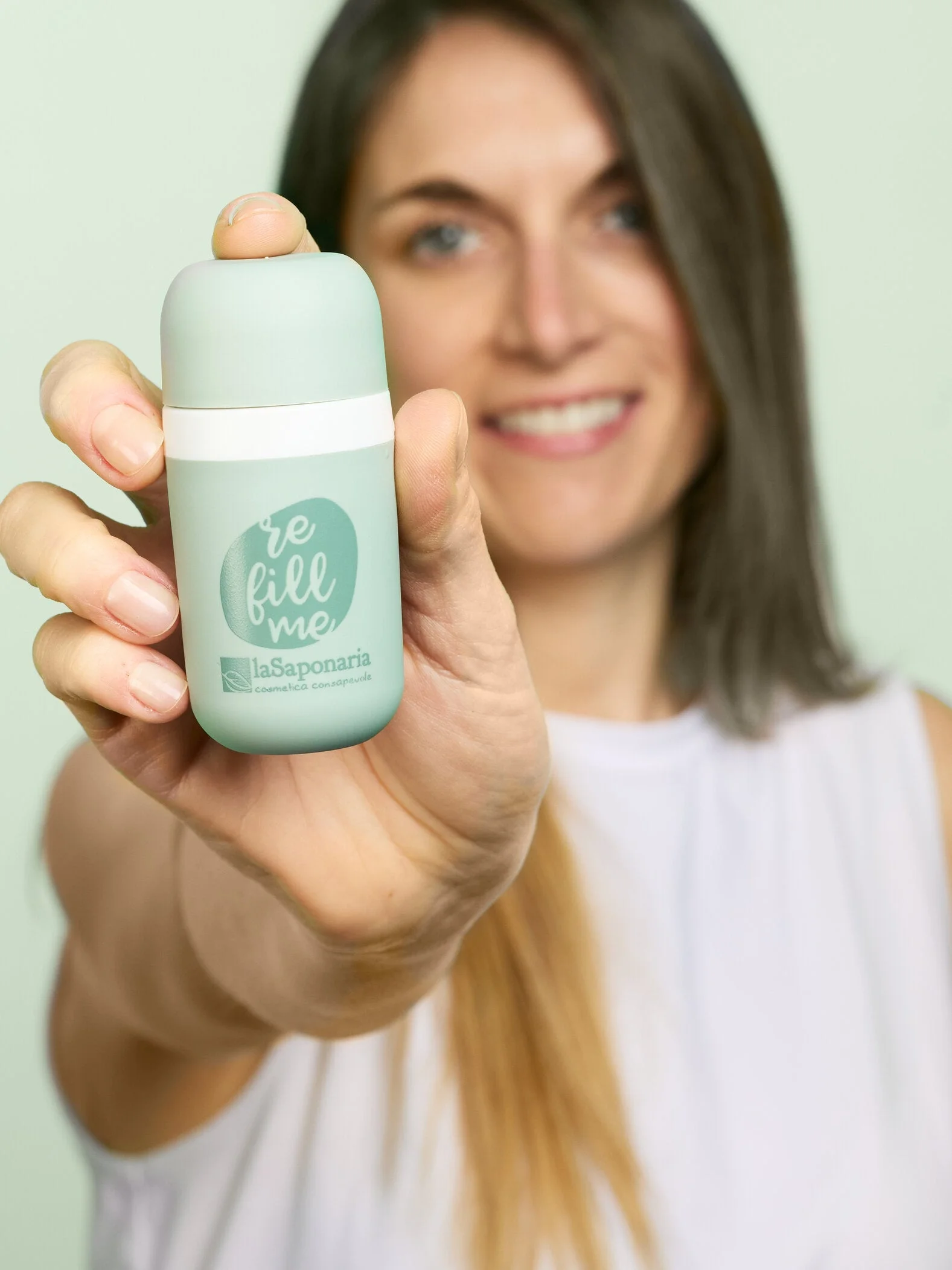 laSaponaria Polnilo za roll-on dezodorant Sunrise - Mango & Grenivka BIO (40 ml) - tropski vonj