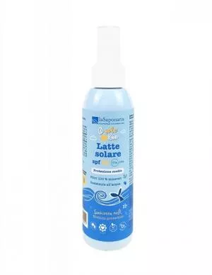 laSaponaria Losjon za zaščito pred soncem SPF 20 BIO (125 ml)