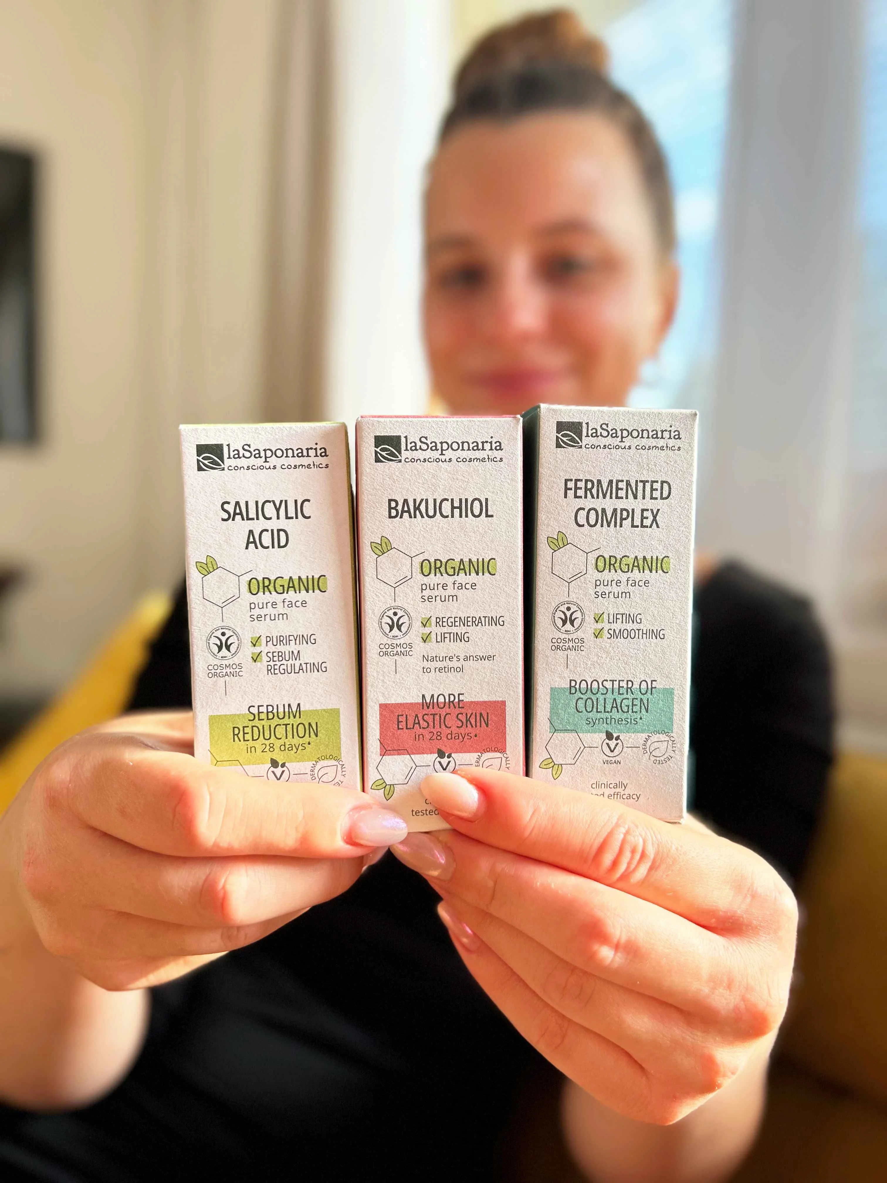 laSaponaria Serum za obraz - Bakuchiol BIO (30 ml) - za mladosten videz kože