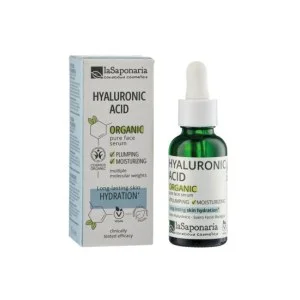 laSaponaria Serum za obraz - Hialuronska kislina BIO (30 ml) - vlaži in učvrsti kožo