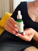 laSaponaria Obrazni serum - Salicilna kislina BIO (30 ml) - za kožo, nagnjeno k aknam