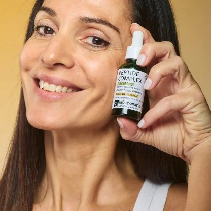 laSaponaria Obrazni serum - Peptidni kompleks BIO (30 ml) - gladi in učvrsti kožo